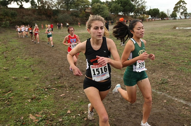 2010NCSXC GD2-2290.JPG - 2010 North Coast Section Cross Country Championships, Hayward High School, Hayward, California